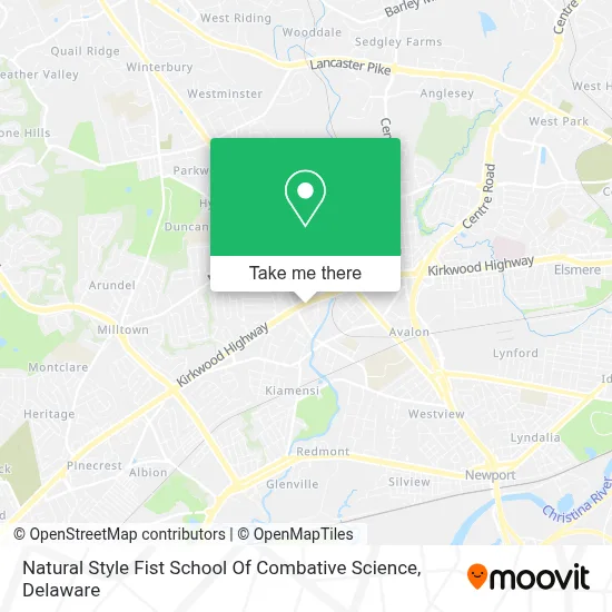 Natural Style Fist School Of Combative Science map