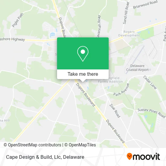 Cape Design & Build, Llc map