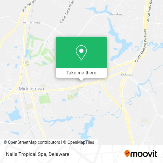 Nails Tropical Spa map