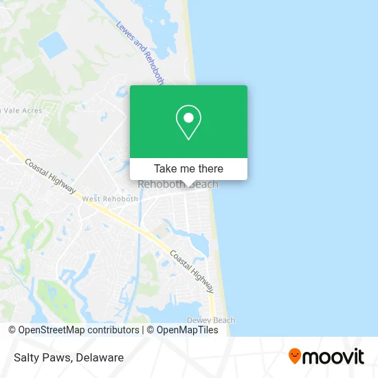 Salty Paws map