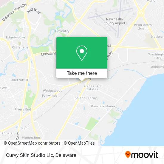 Curvy Skin Studio Llc map