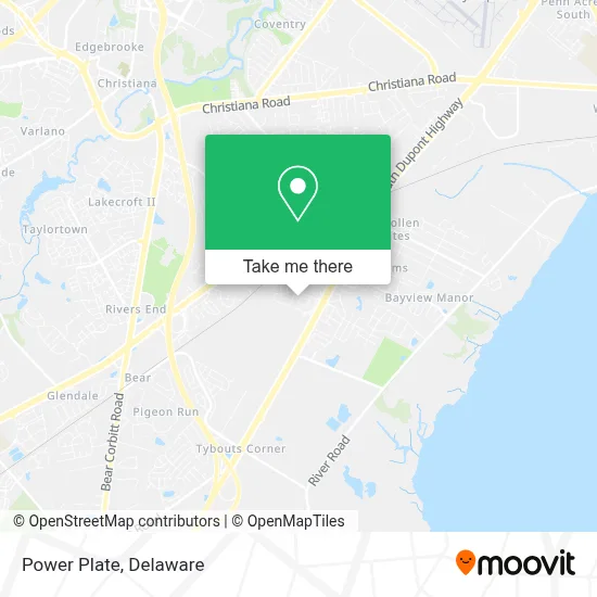 Power Plate map