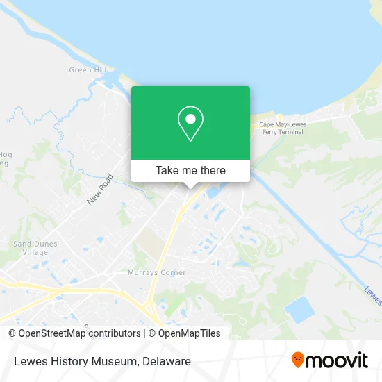 Lewes History Museum map