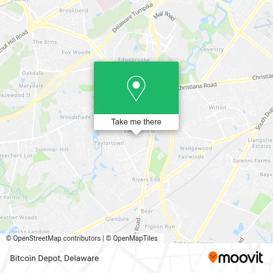 Bitcoin Depot map