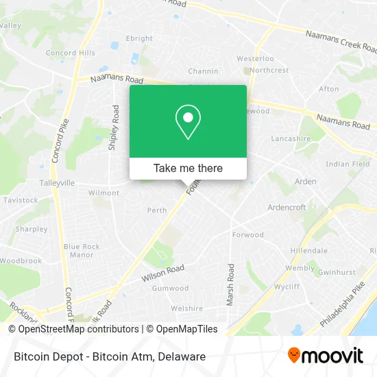 Bitcoin Depot - Bitcoin Atm map