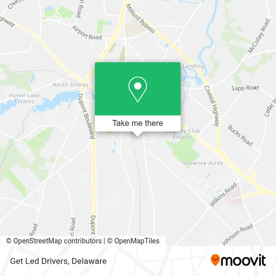 Get Led Drivers map