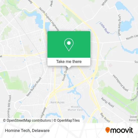 Homine Tech map