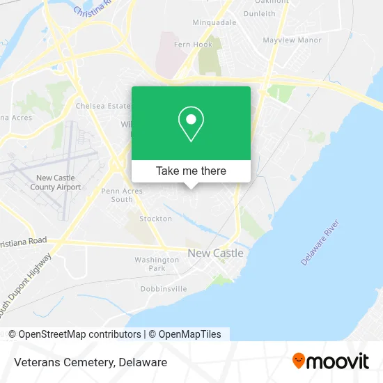 Veterans Cemetery map