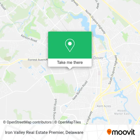 Iron Valley Real Estate Premier map