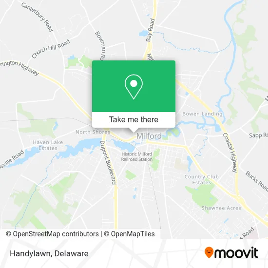 Handylawn map