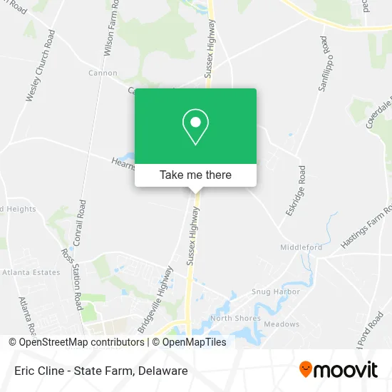 Eric Cline - State Farm map