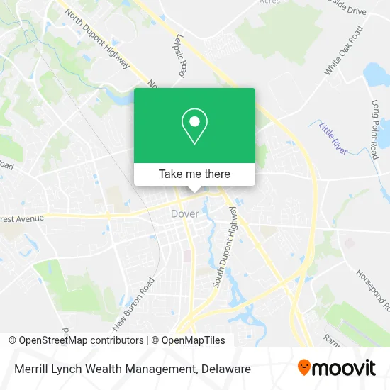 Merrill Lynch Wealth Management map
