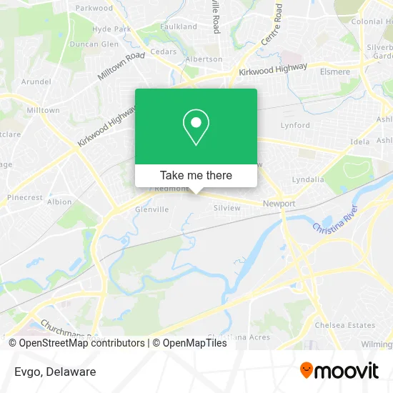 Evgo map