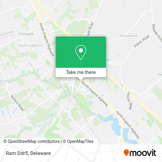 Ram Ddr5 map
