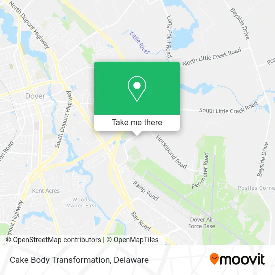 Cake Body Transformation map