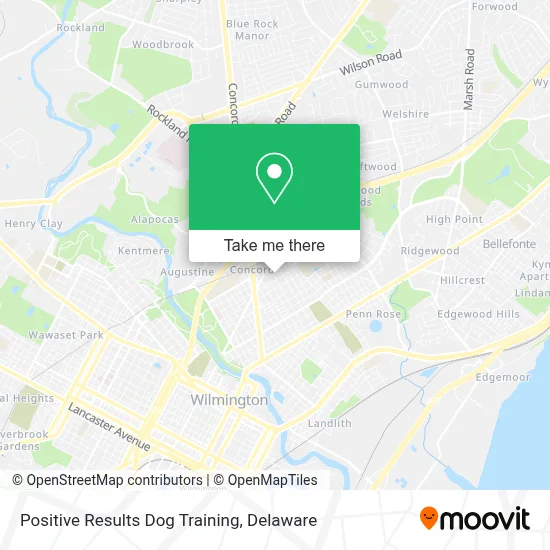 Positive Results Dog Training map
