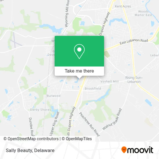 Sally Beauty map