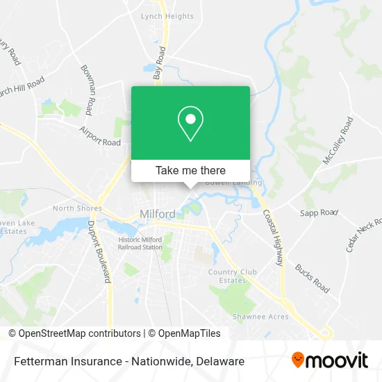 Fetterman Insurance - Nationwide map