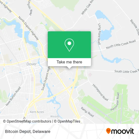 Bitcoin Depot map