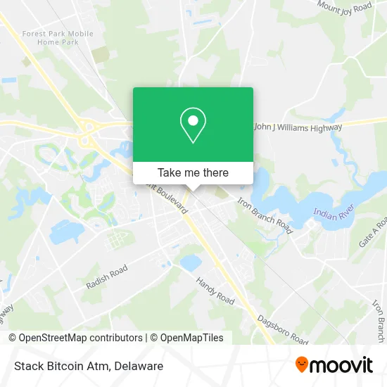 Stack Bitcoin Atm map