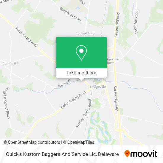 Quick's Kustom Baggers And Service Llc map
