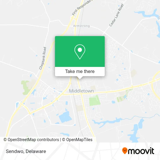 Sendwo map