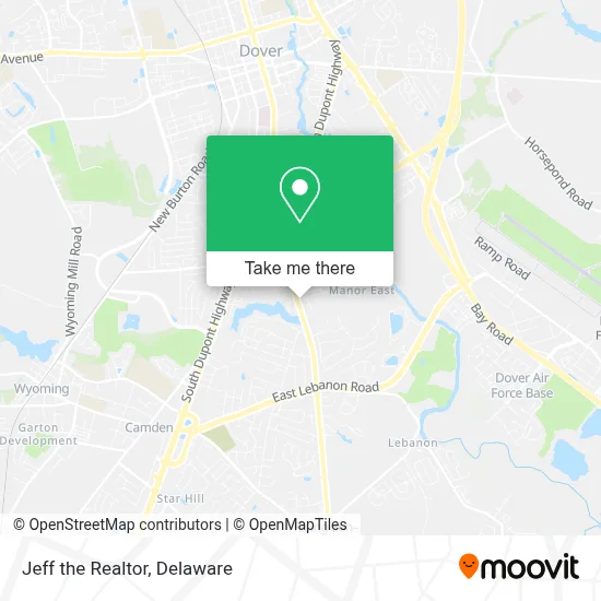 Jeff the Realtor map