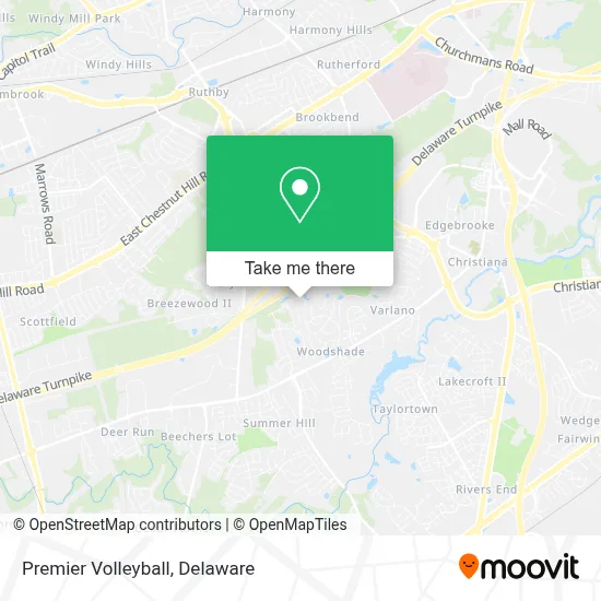 Premier Volleyball map