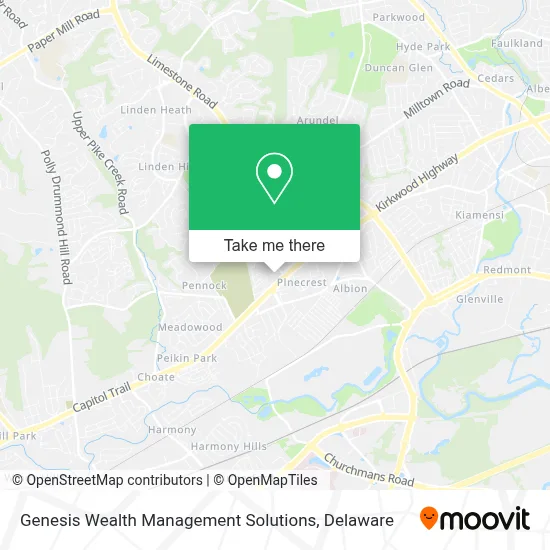 Genesis Wealth Management Solutions map