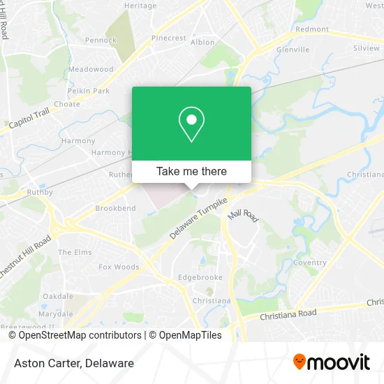Aston Carter map