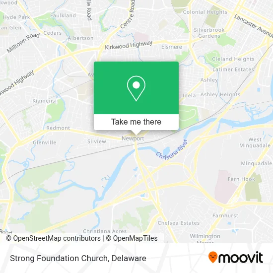 Strong Foundation Church map