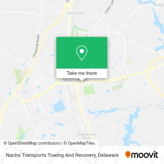 Nacho Transports Towing And Recovery map
