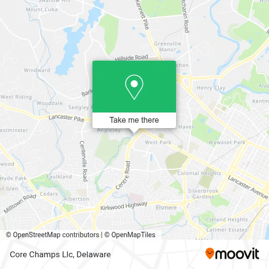 Core Champs Llc map