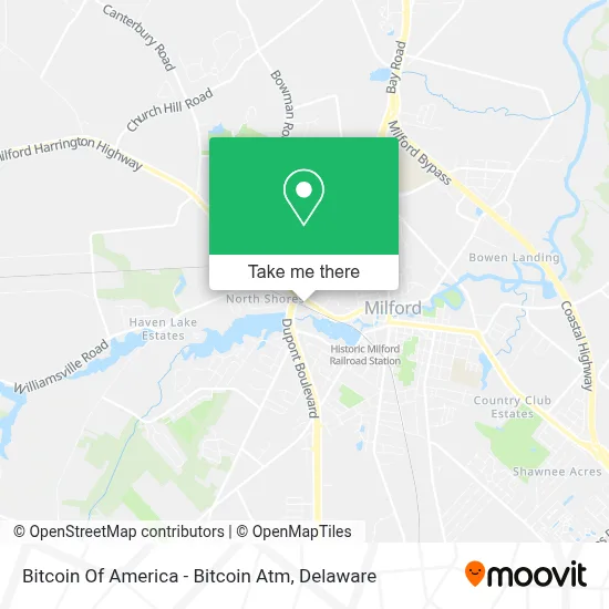 Bitcoin Of America - Bitcoin Atm map