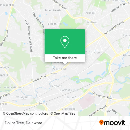 Dollar Tree map