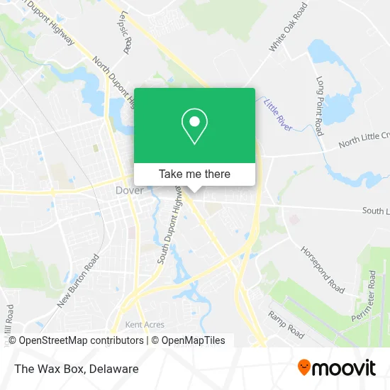 The Wax Box map