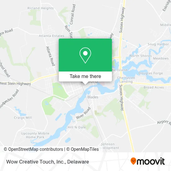 Wow Creative Touch, Inc. map