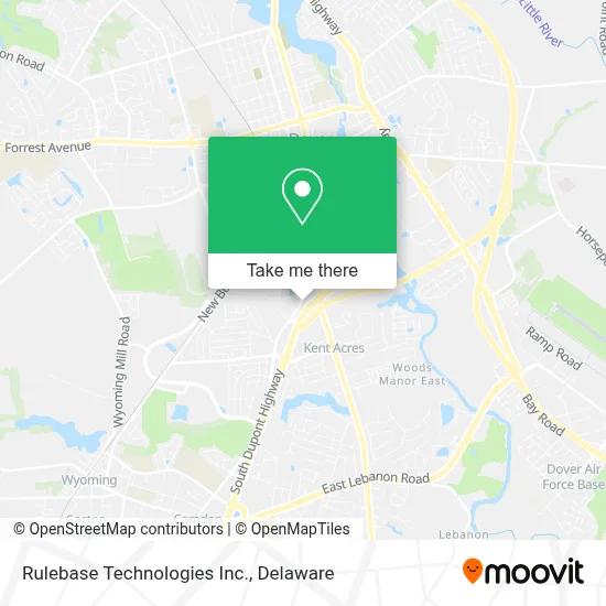 Rulebase Technologies Inc. map
