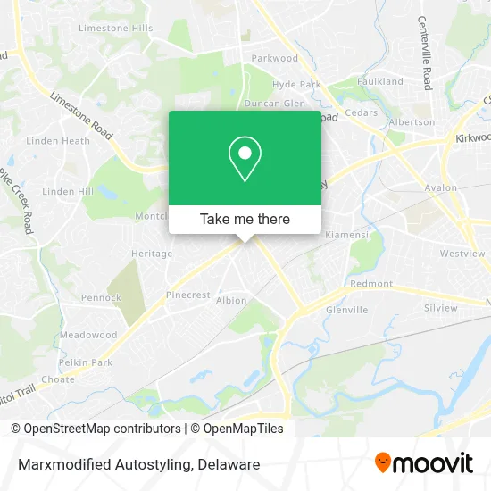 Marxmodified Autostyling map