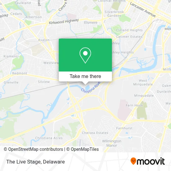 The Live Stage map