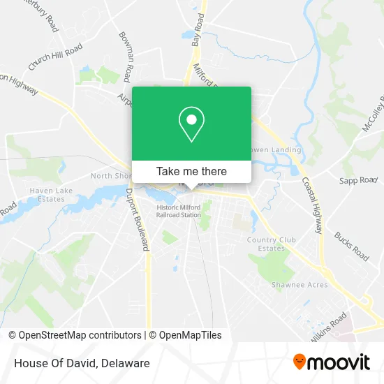 House Of David map