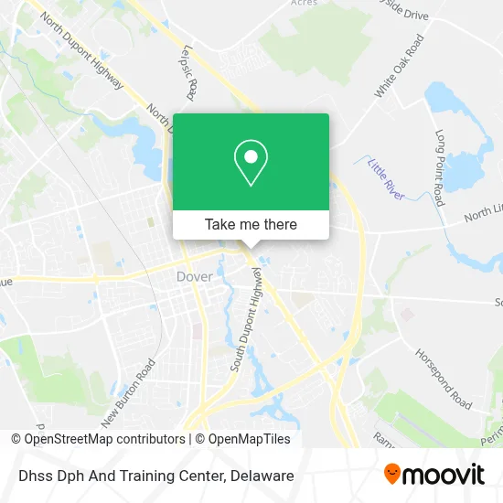Dhss Dph And Training Center map