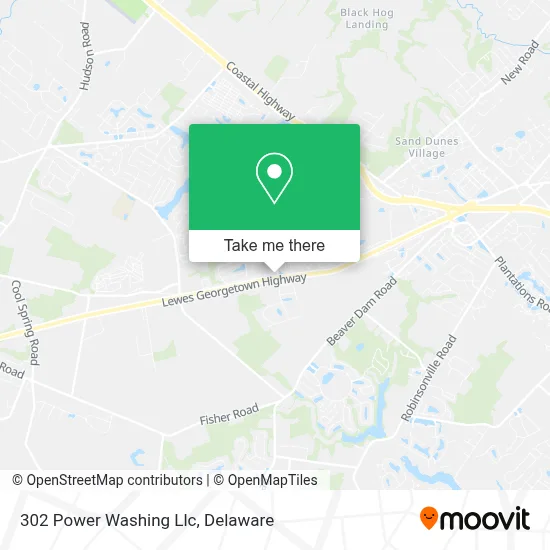 302 Power Washing Llc map