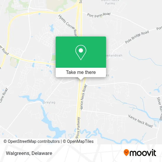 Walgreens map