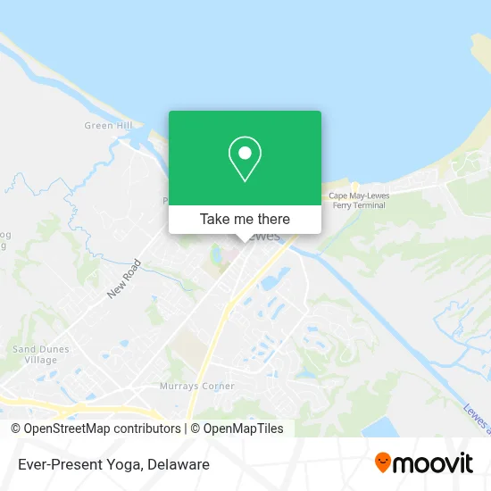 Ever-Present Yoga map