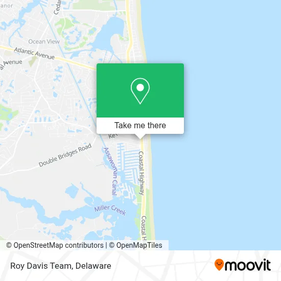 Roy Davis Team map