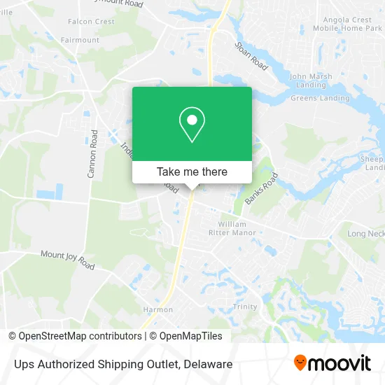 Ups Authorized Shipping Outlet map