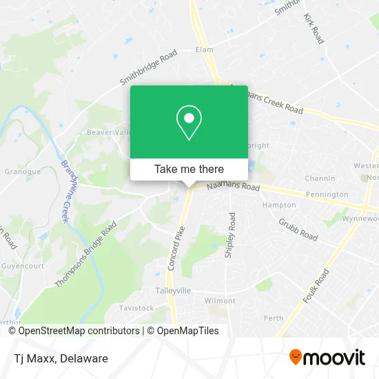 Tj Maxx map