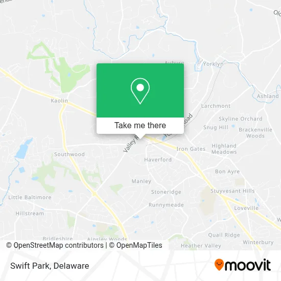 Swift Park map