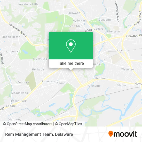 Rem Management Team map